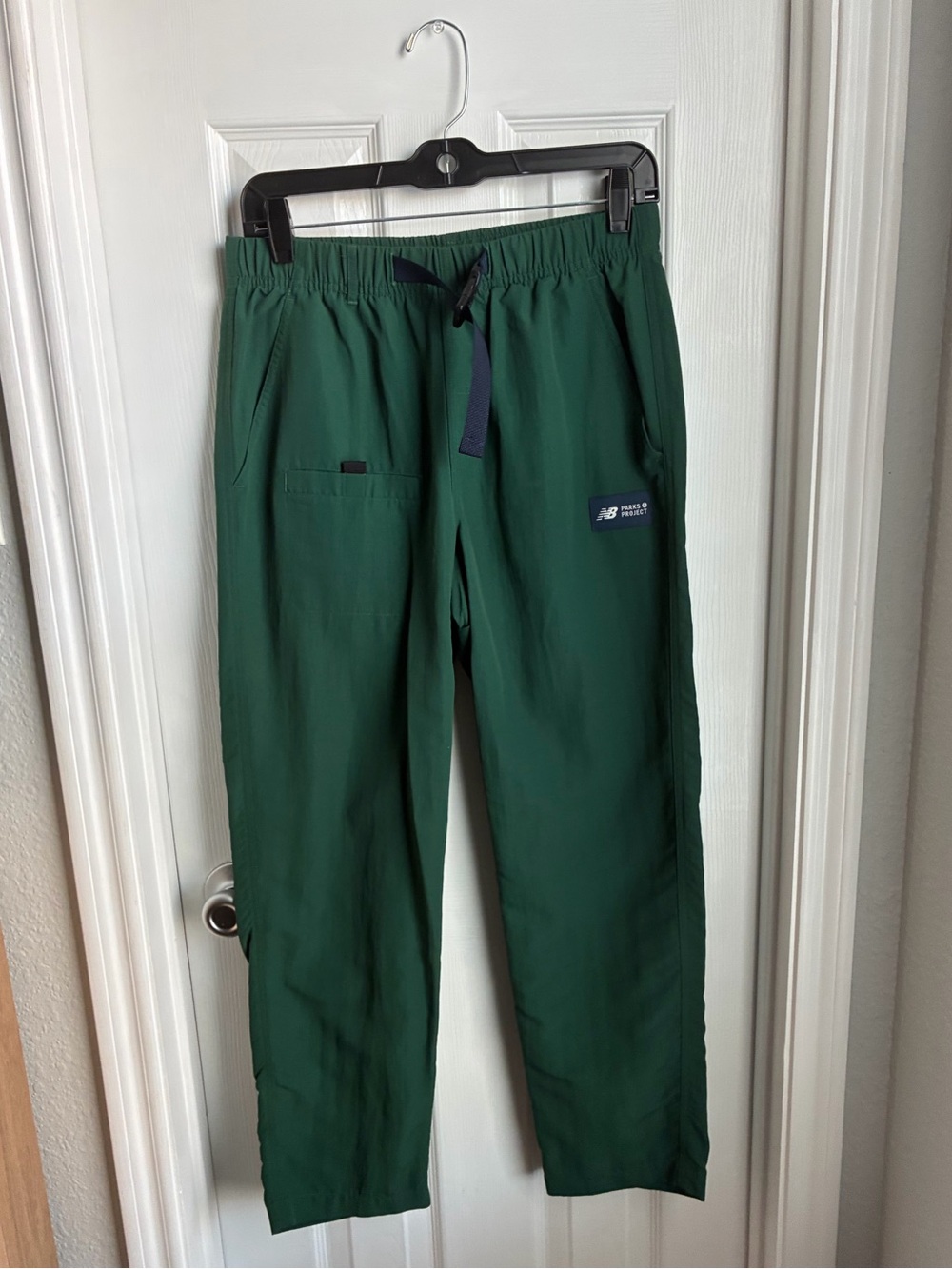 Mens’s New Balance X Parks Project pants with built in belt